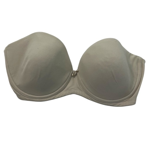 Victoria's Secret Other - Victoria's Secret Strapless Push Up Cream Contour Bra Intimates
